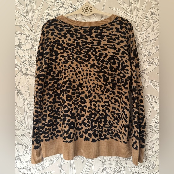 LOFT Leopard Print Sweater - Picture 4 of 4